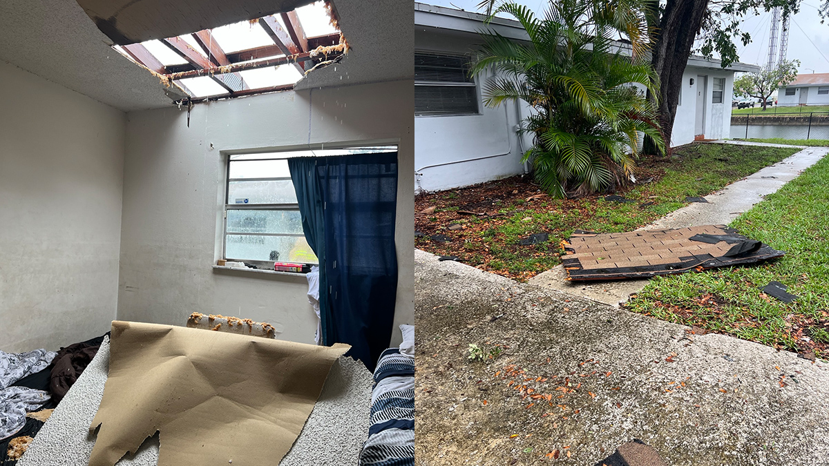 Families Displaced After Partial Roof Collapse at Duplex Apartment in