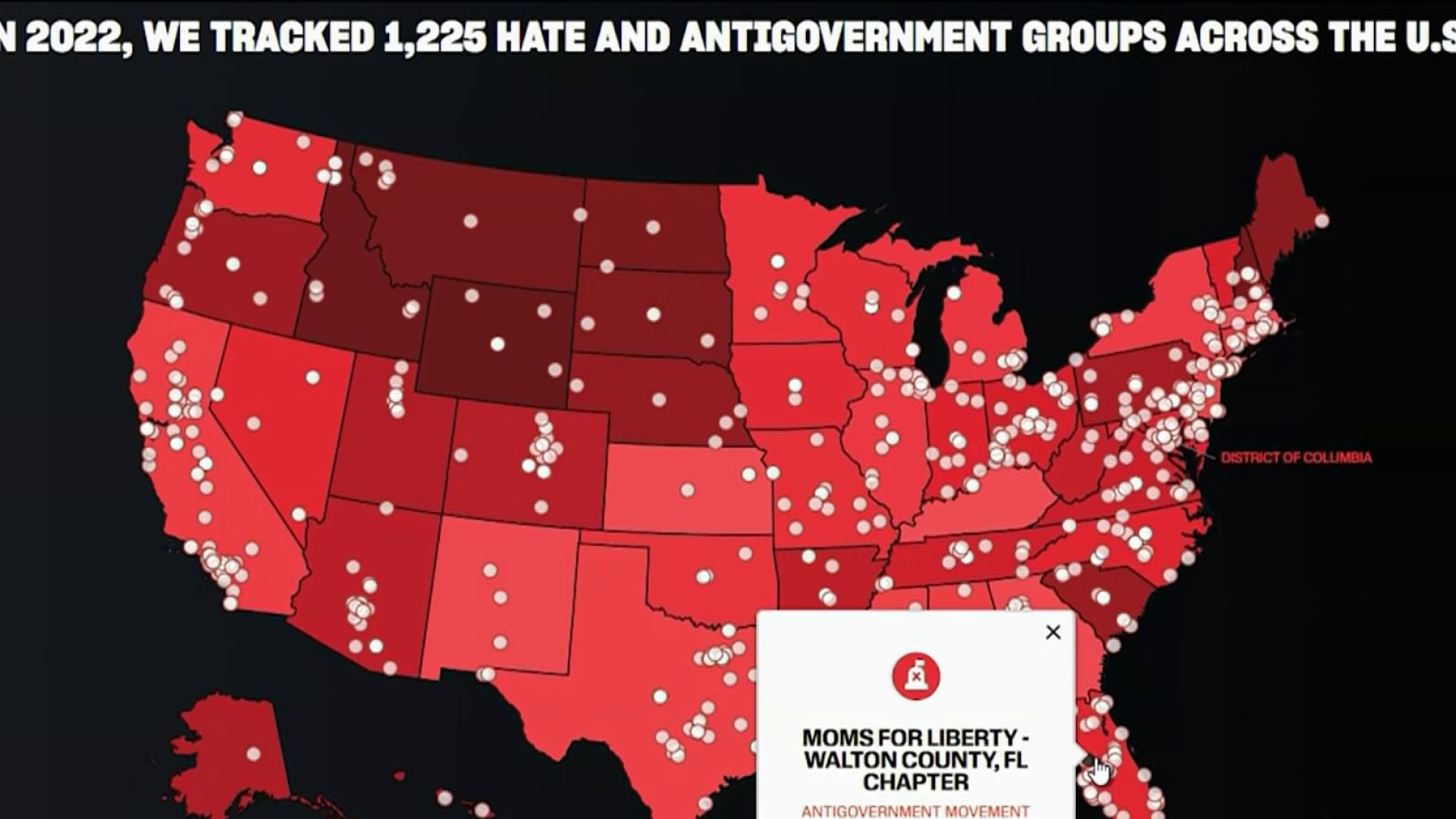 Hate Map  Southern Poverty Law Center