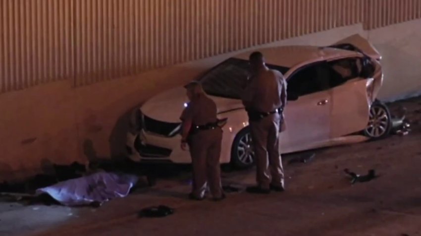 1 killed, 9 hurt in I-95 multi-vehicle crash