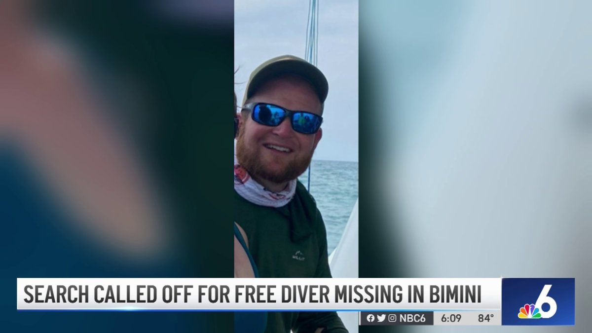 Search Suspended for South Florida Diver Missing in Waters Off Bimini