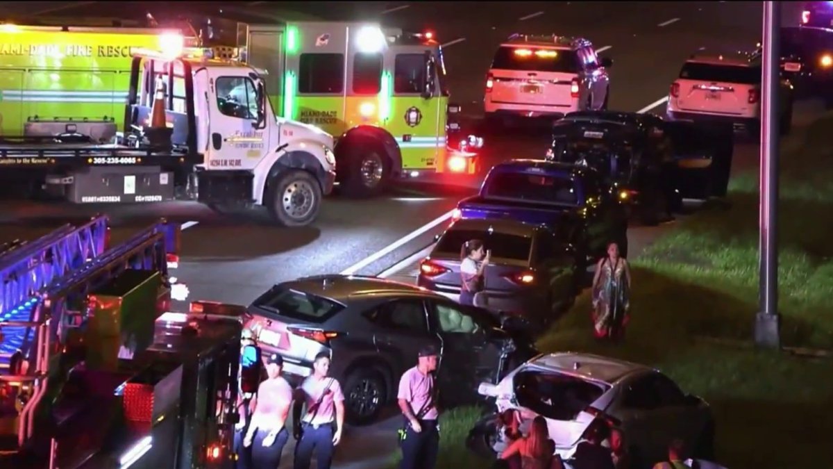 New Video Shows Aftermath Of Bad Crash On Turnpike Nbc 6 South Florida