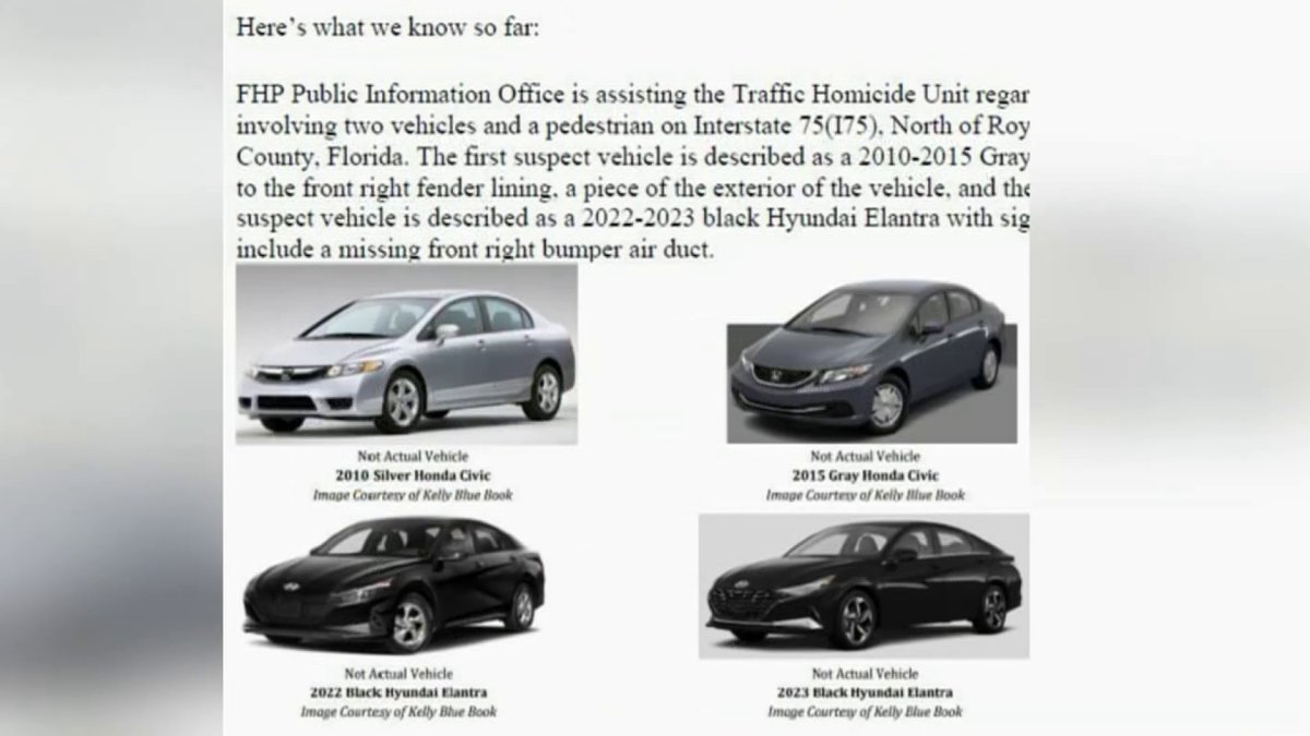 FHP investigating deadly hit-and-run crash in Weston – NBC 6 South Florida