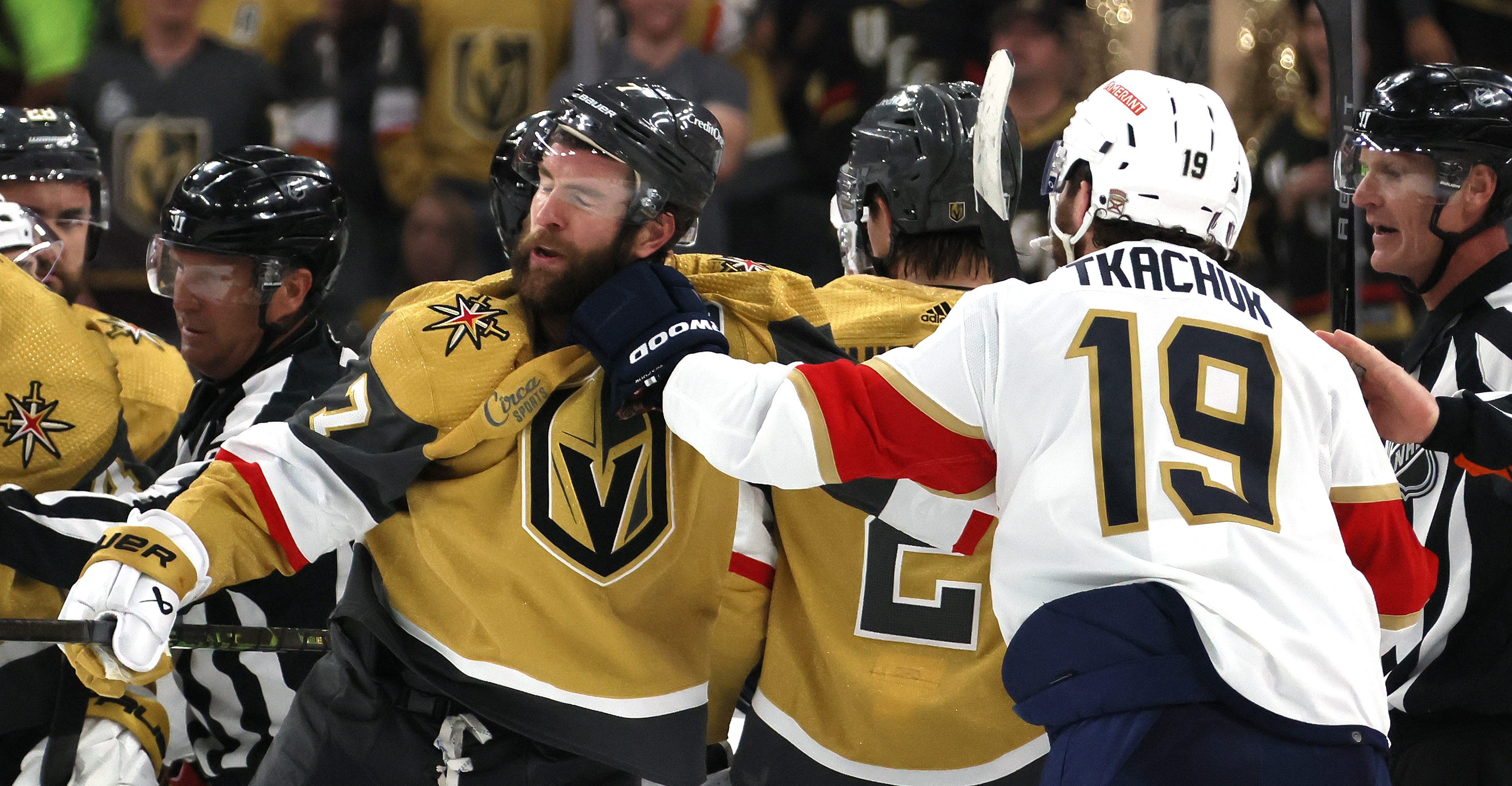 Golden Knights Dispatch Panthers in a Rowdy Game 1 to Open the Stanley Cup  Final - The Hockey News