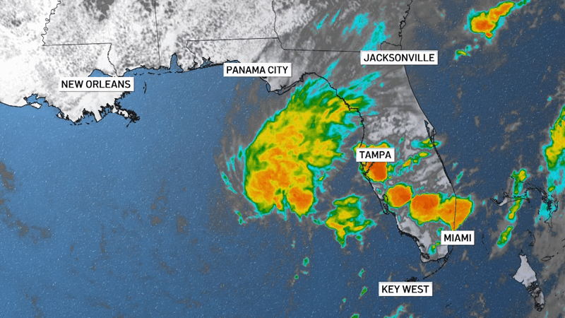 Tormenta tropical Arlene se forma en el Golfo de México – NBC 6 South Florida