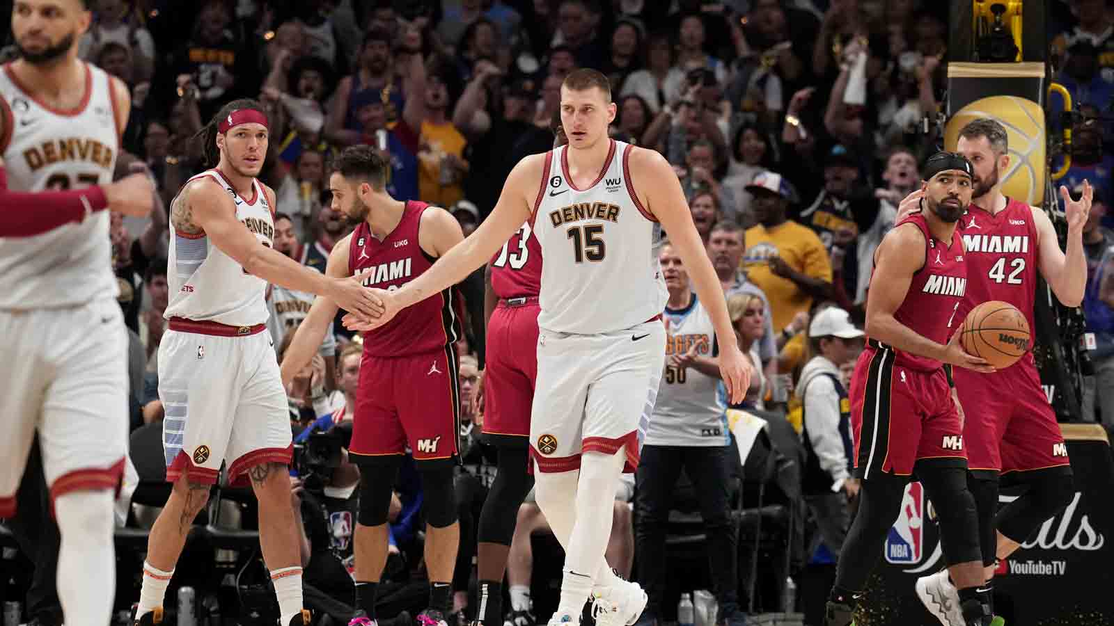 Nuggets take home 1st NBA title in rugged Game 5 win over Heat