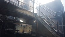 The aftermath of the February 2023 fire at the Miami-Dade County Resources Recovery Facility, a waste-to-energy plant in Doral.