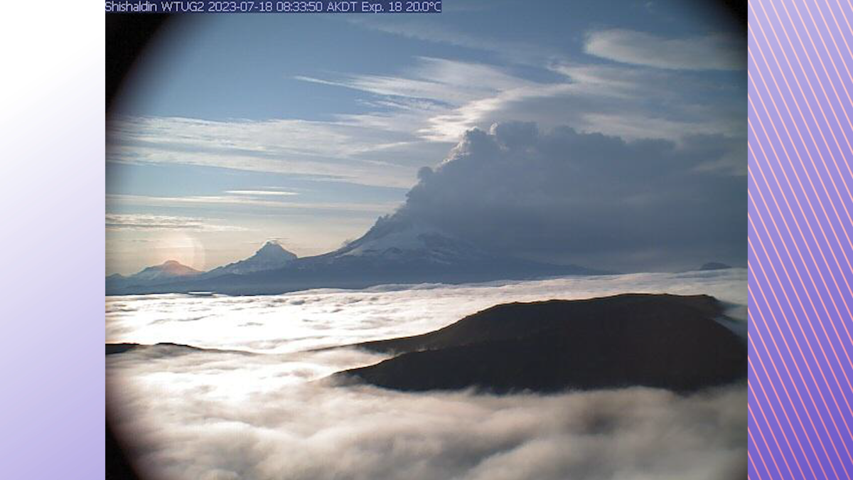 Alaska volcano eruption triggers warning for ‘potentially dangerous