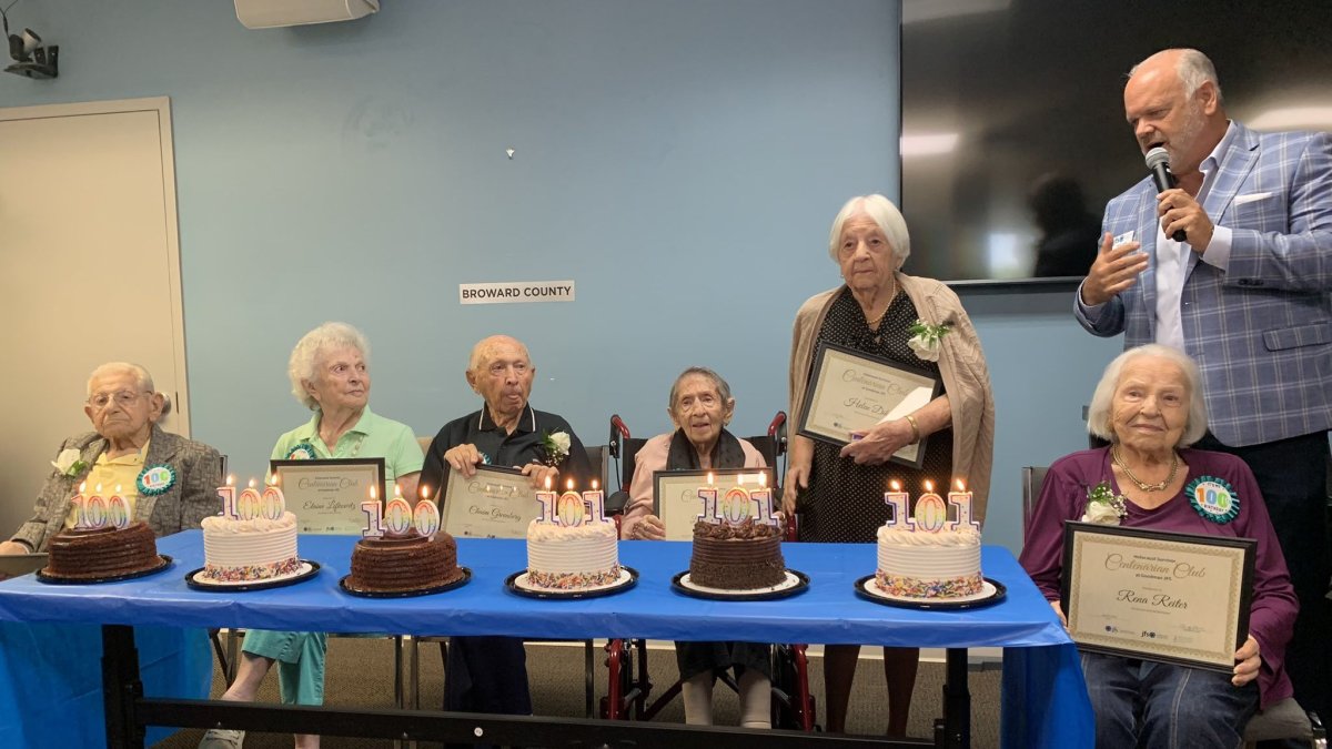 'Bless God for us being here': Holocaust survivors celebrate 100th birthdays – NBC 6 South Florida - Vimarsana News