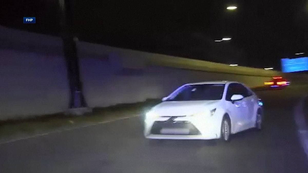 Video shows Florida trooper stop wrong-way driver on I-4 in Orlando ...
