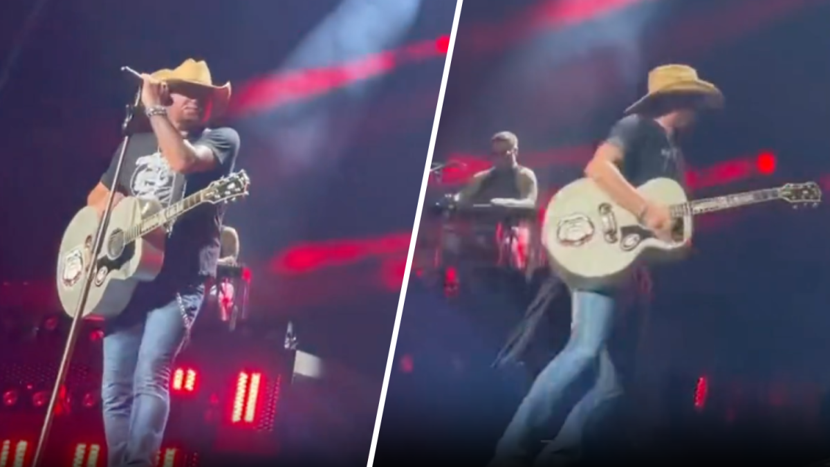 Jason Aldean suffers ‘heat exhaustion’ mid-present and runs off stage, ending live performance early