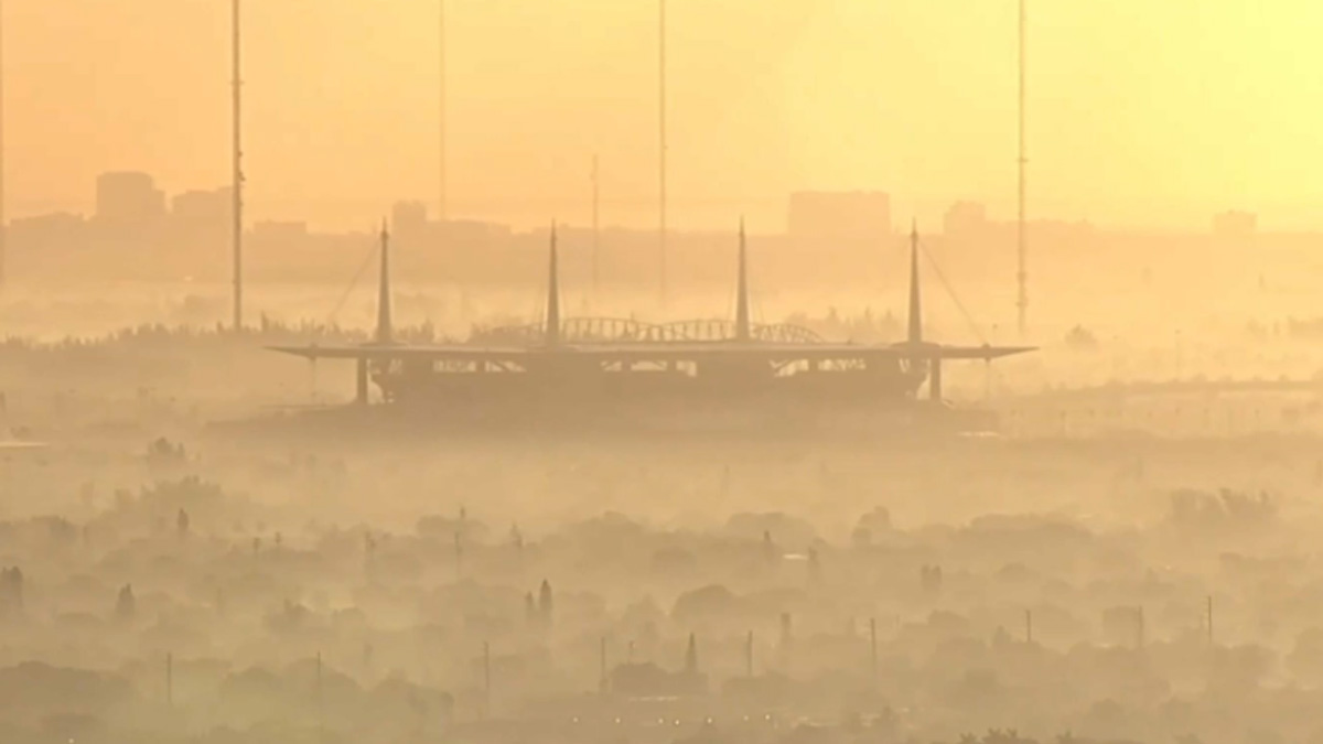 Saharan Dust creates hazy morning for South Florida, threatens air ...