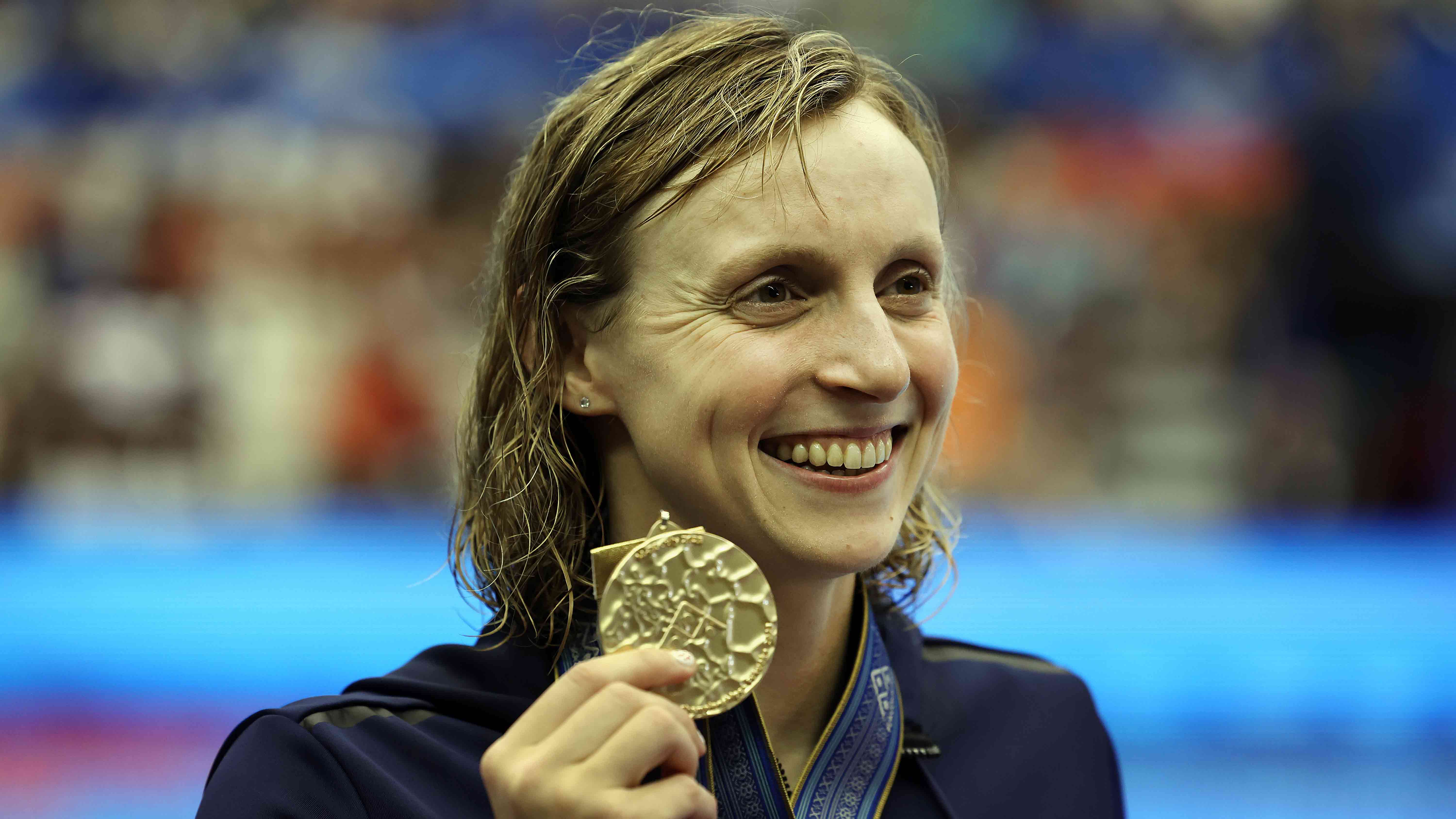 Katie Ledecky Ties Michael Phelps For Most World Championship Swimming ...