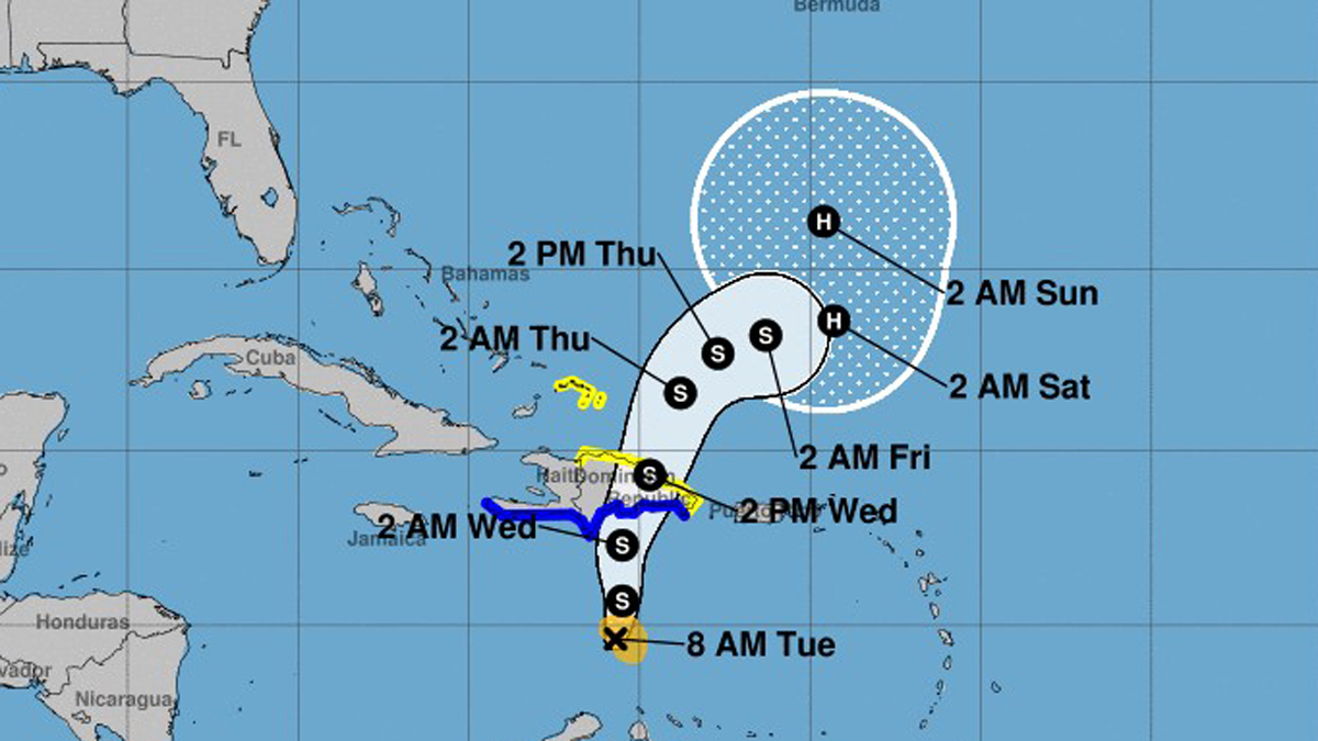 Franklin, otros 2 disturbios – NBC 6 South Florida – Los meteorólogos dicen que se ha formado una tormenta tropical en el Golfo de México.