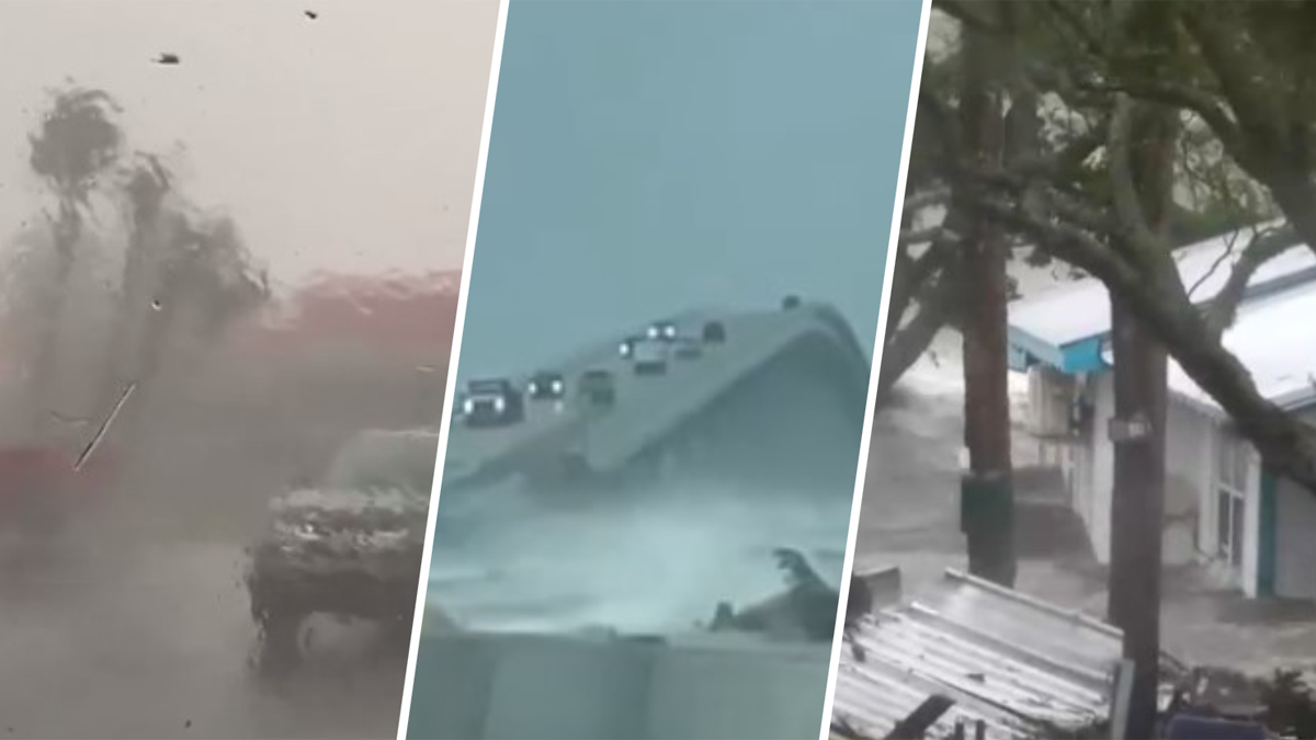 Videos of Hurricane Idalias impact across Florida photo