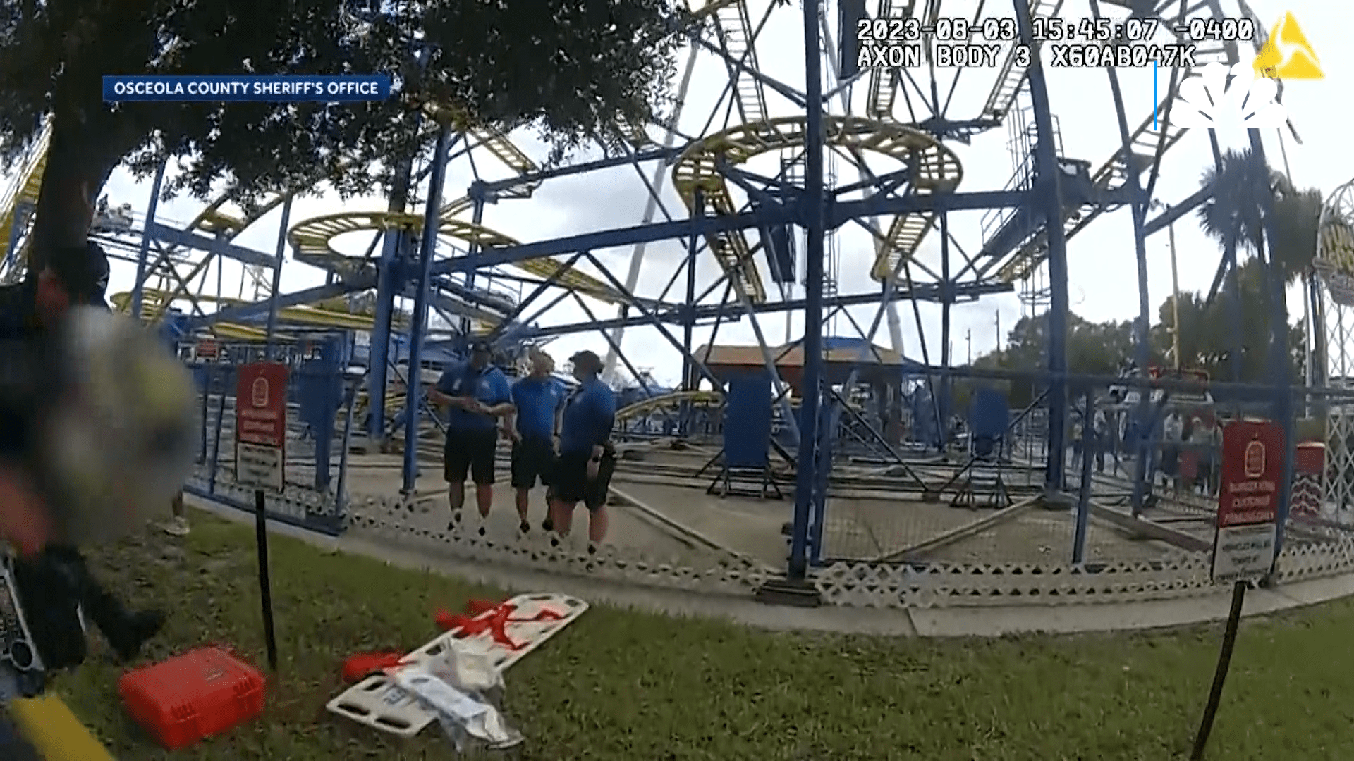 They re screaming 911 call reveals aftermath after 6 year old boy falls off roller coaster in Florida