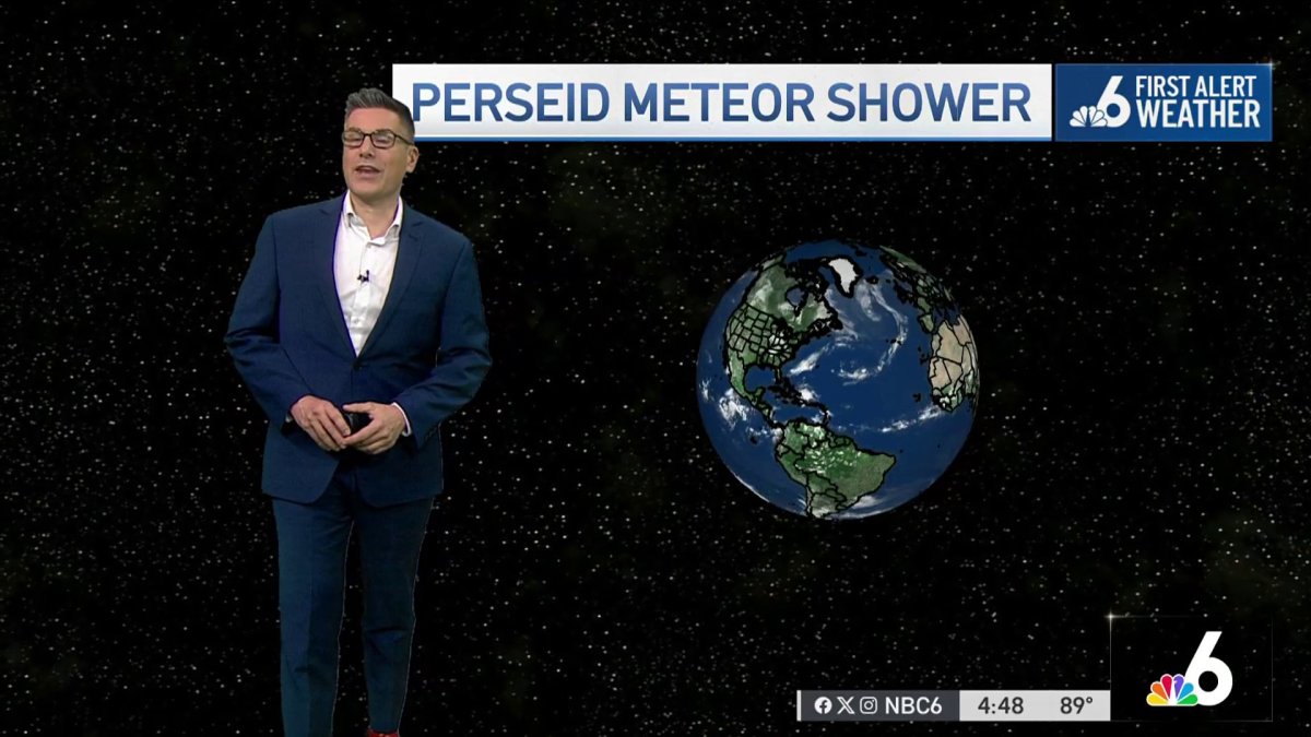 Perseid Meteor Shower will peak tonight, here’s what it means NBC 6