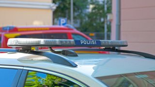 Siren of a Finnish police car