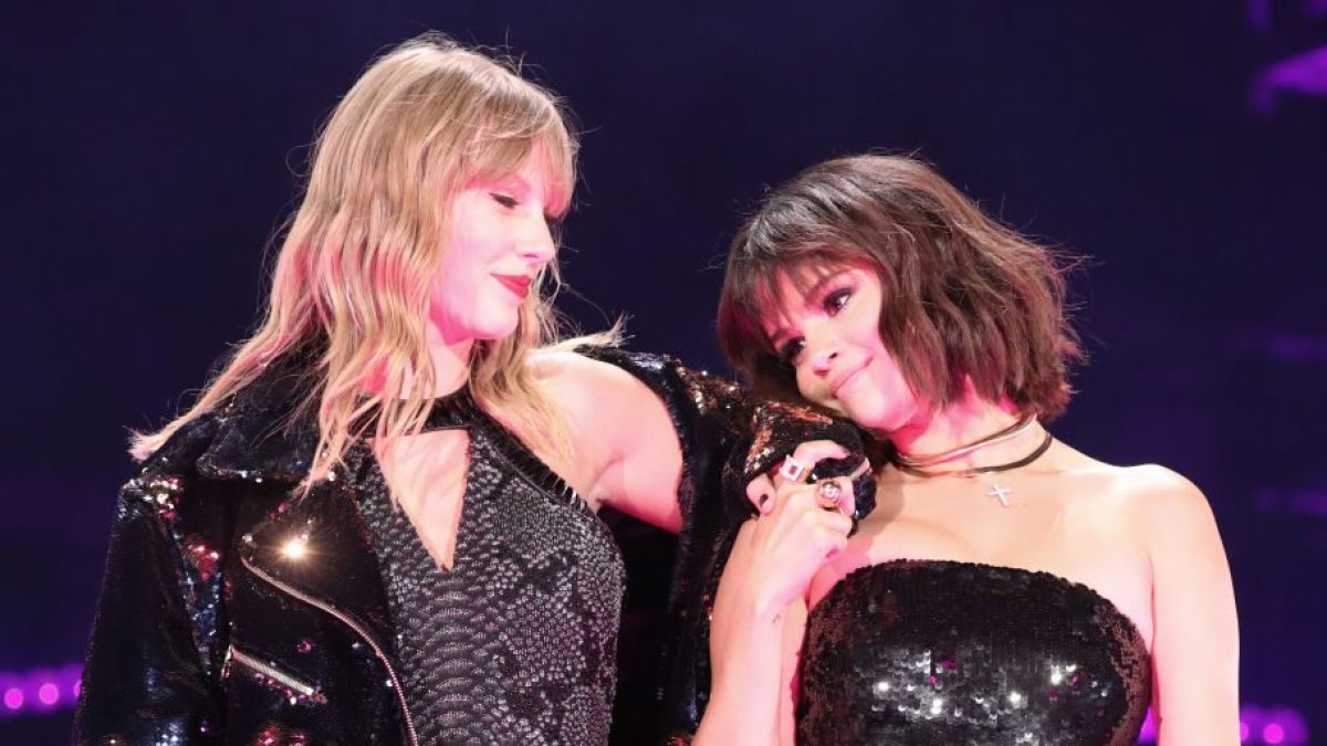 Taylor Swift gushes over bestie Selena Gomez in new wedding video Taylor Swift gushes over bestie Selena Gomez in new wedding video