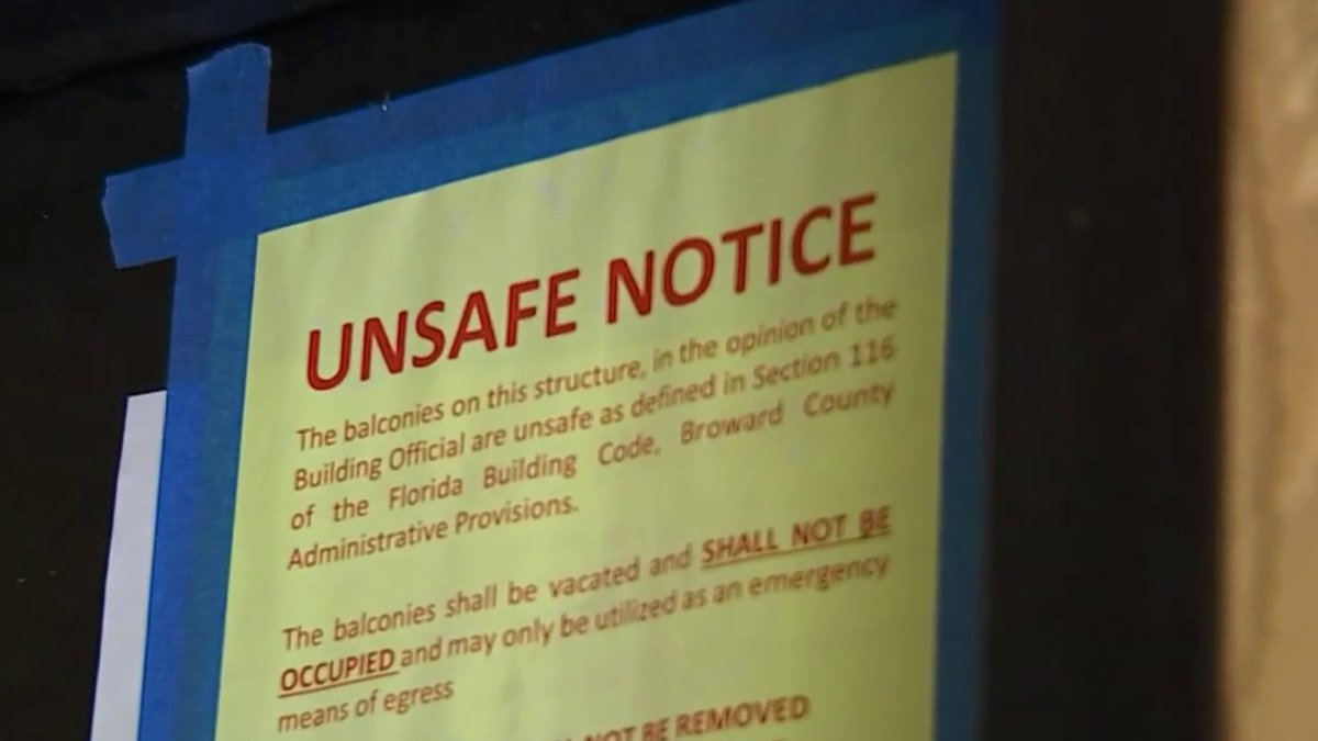 Pembroke Pines residents ordered to leave after condo buildings deemed unsafe NBC 6 South Florida