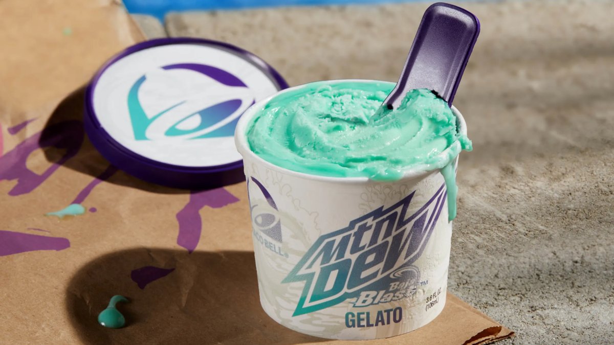 Taco Bell just unleashed its initial-ever gelato