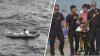 ‘There's a God up there': Man stranded at sea for nearly two days rescued as boat was sinking