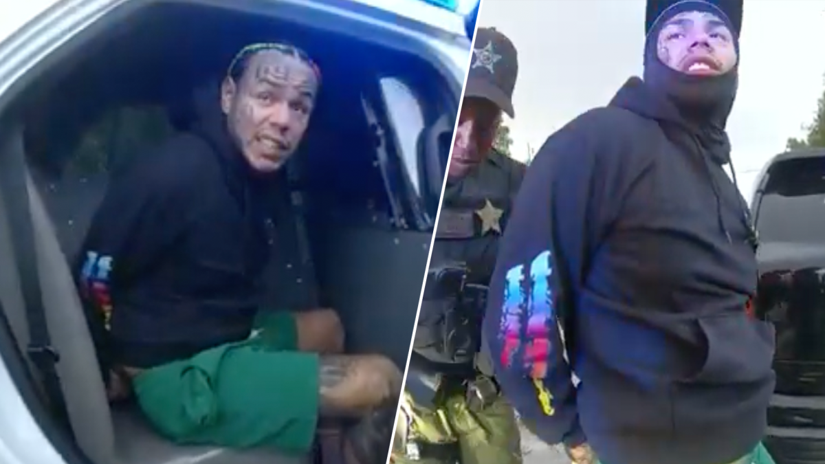 Movie exhibits rapper 6ix9ine arrested in Florida right after failing to look for site visitors violation