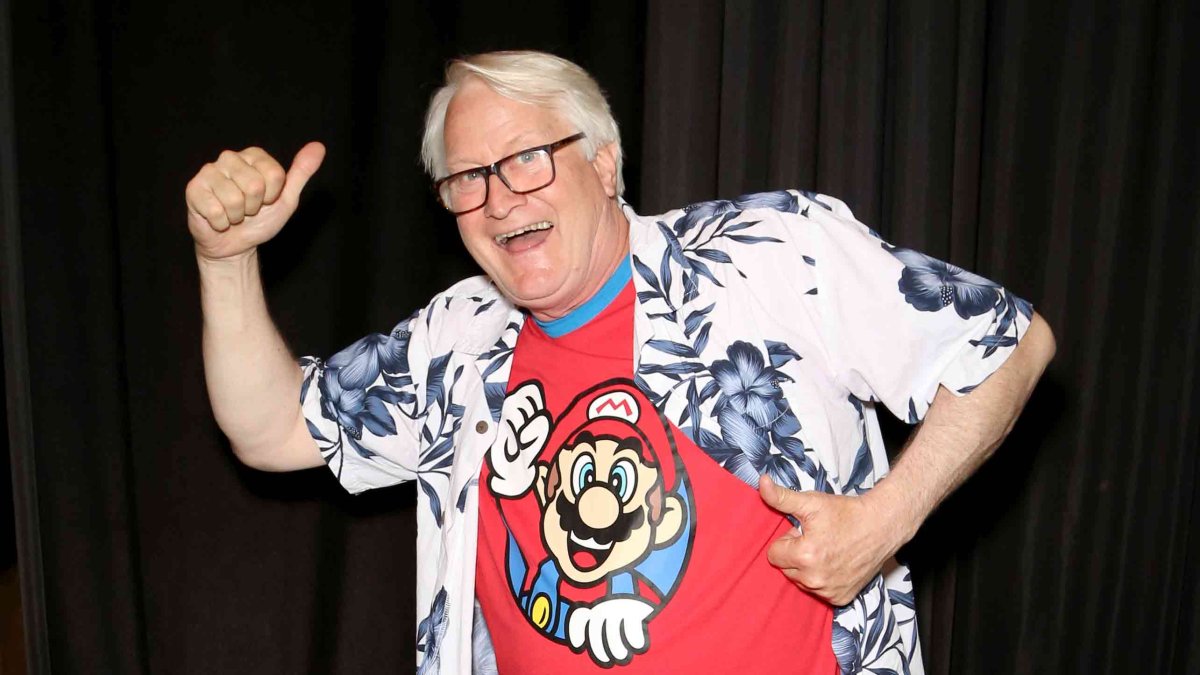 Charles Martinet, the beloved voice at the rear of Mario, techniques down