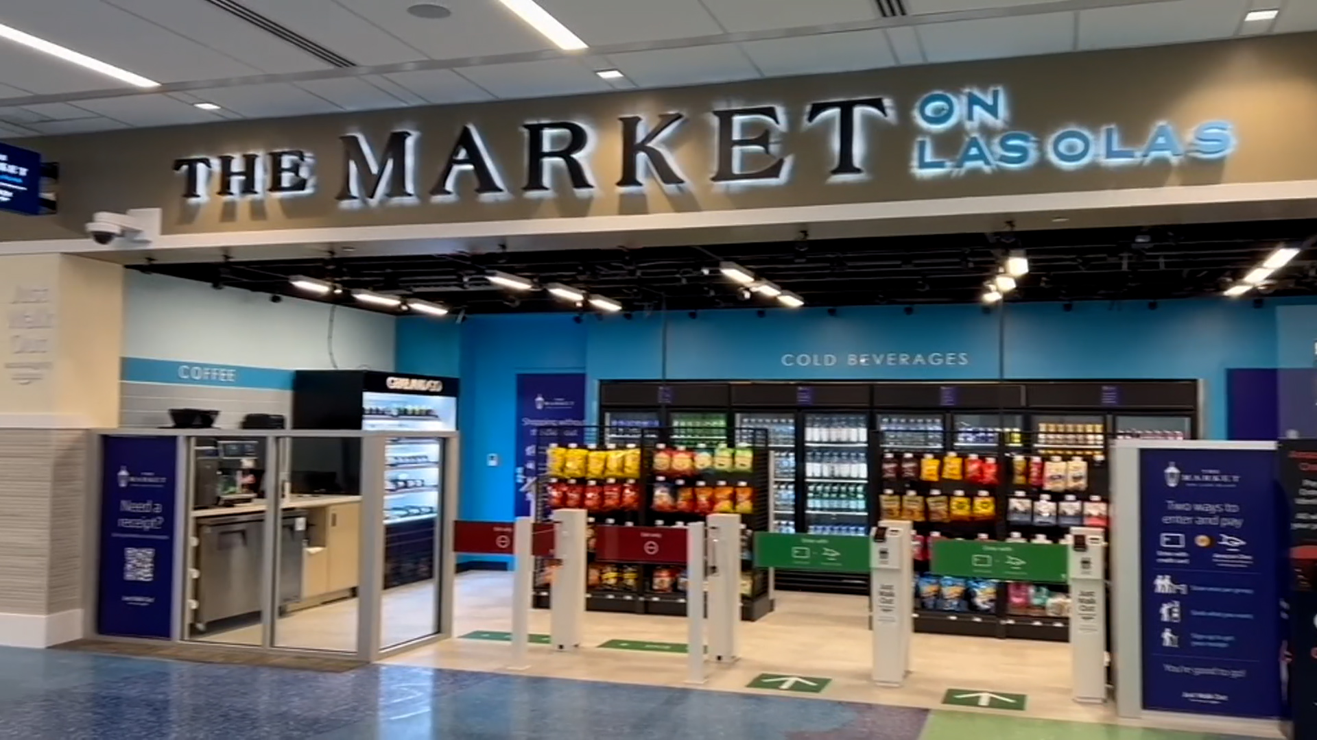 NBC six South Florida Reports: Fort Lauderdale Airport Unveils Cutting-Edge Shop With Amazon Technologies, Eliminating Checkout