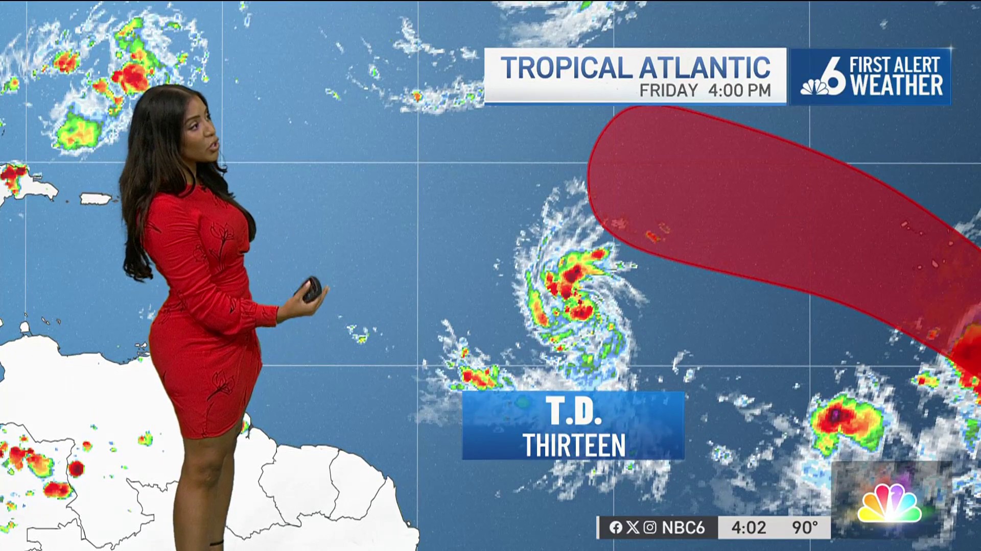 Tracking The Tropics: Tropical Depression 13 Forms – NBC 6 South Florida