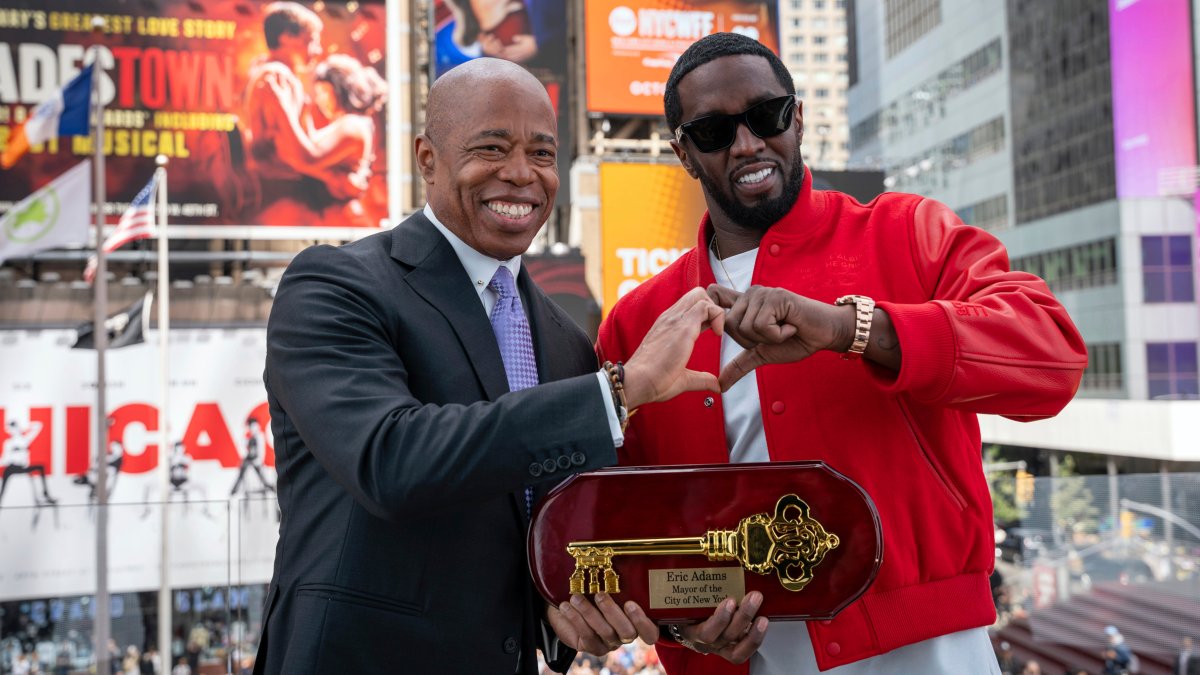 Sean ‘Diddy’ Combs specified critical to NYC by Mayor Eric Adams through Periods Sq. ceremony