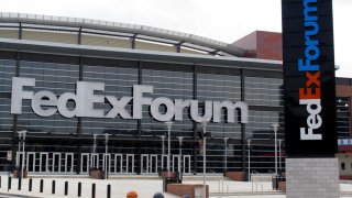FILE - FedEx Forum arena Memphis USA.