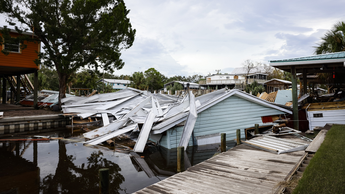 Florida residents find homes gone, towns devastated in Idalia’s path