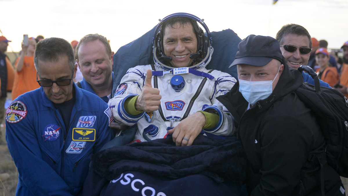 Астронавт НАСА Фрэнк Рубио из Майами возвращается на Землю после того, как побил американский космический рекорд – NBC 6, Южная Флорида
