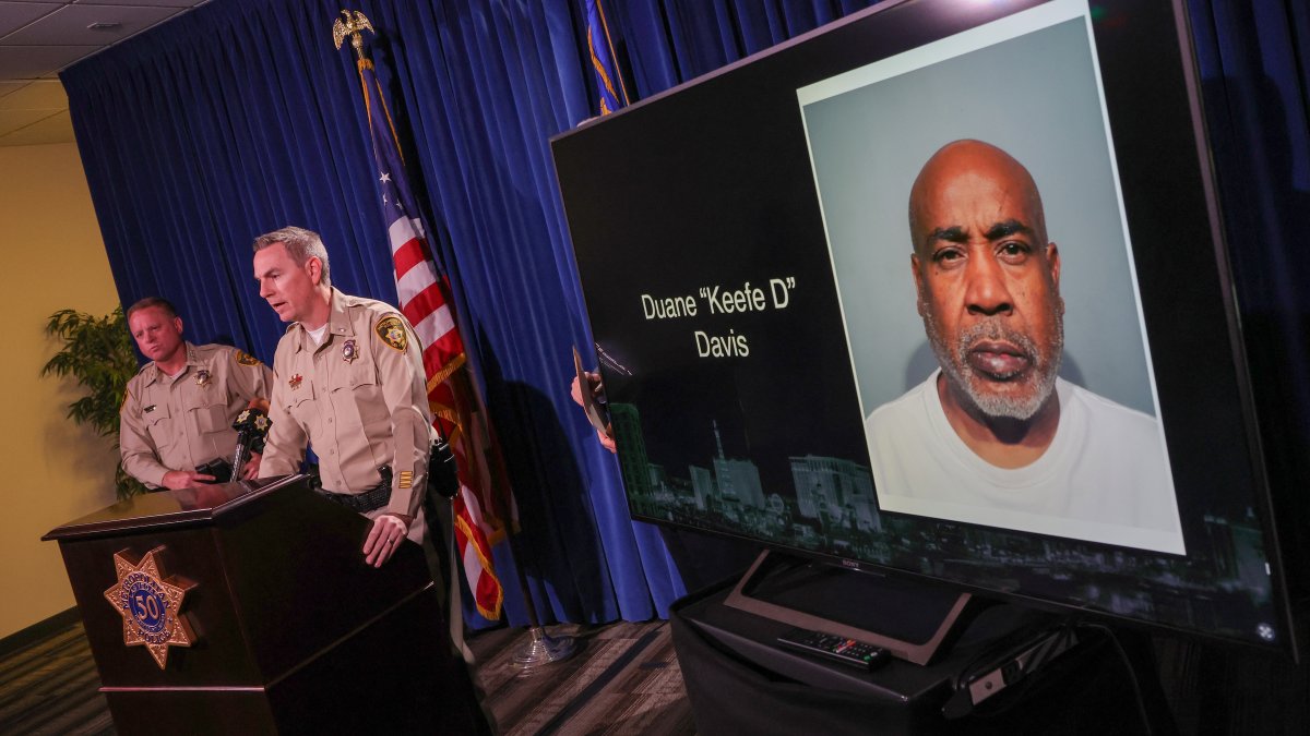 Suspect billed in killing of Tupac Shakur makes initial courtroom look in Las Vegas