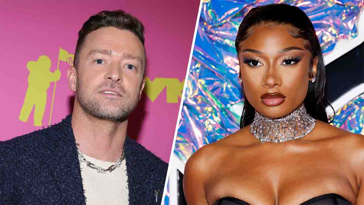 Megan Thee Stallion and Justin Timberlake deal with viral backstage VMAs online video