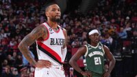 Damian Lillard traded from Blazers to Bucks in three-team blockbuster, per report