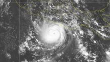 Hurricane Otis at 5 p.m. on Oct. 24, 2023.