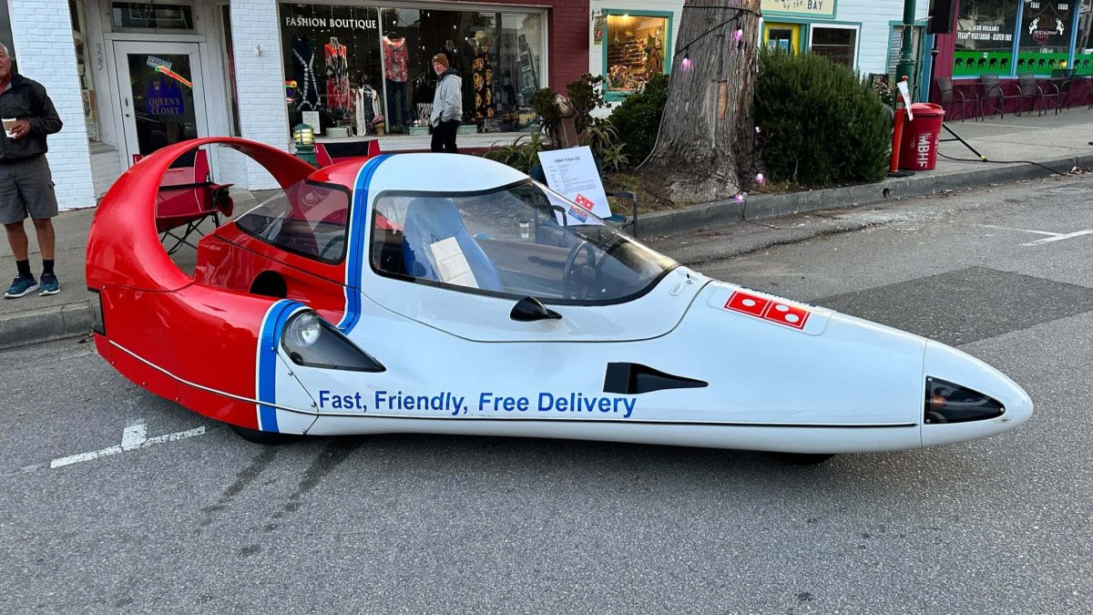 A rare spaceship-shaped Domino’s shipping and delivery automobile is heading up for auction—the very last 1 offered for practically ,000