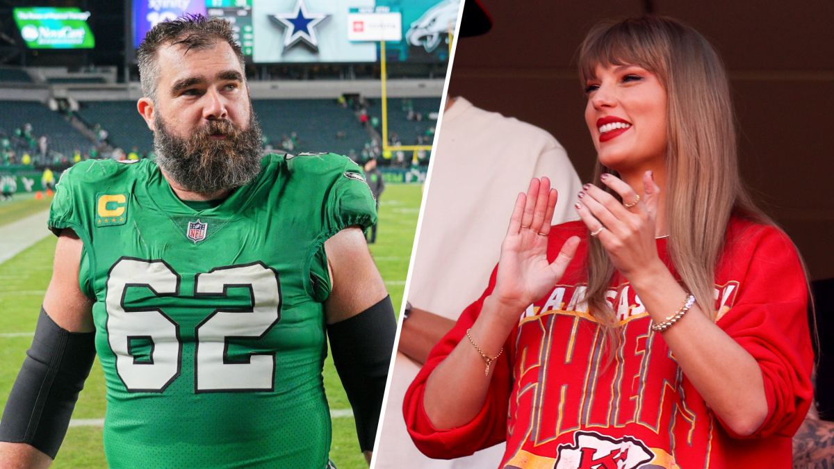 Jason Kelce responds to speculation that Taylor Swift could sign up for Eagles’ Christmas album