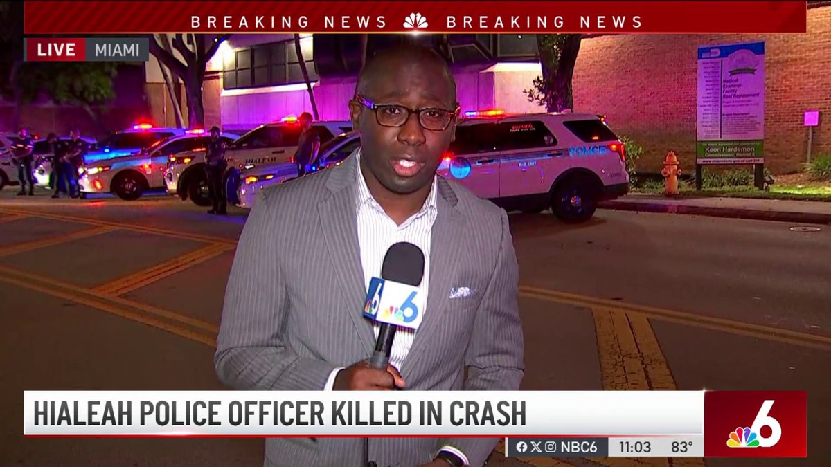 Hialeah Police officer killed in crash – NBC 6 South Florida