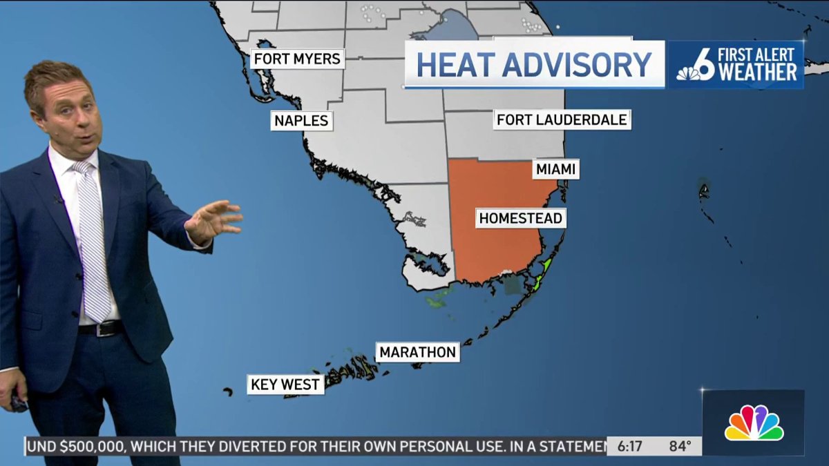 South Florida weather forecast morning Oct 13, 2023 NBC 6 South