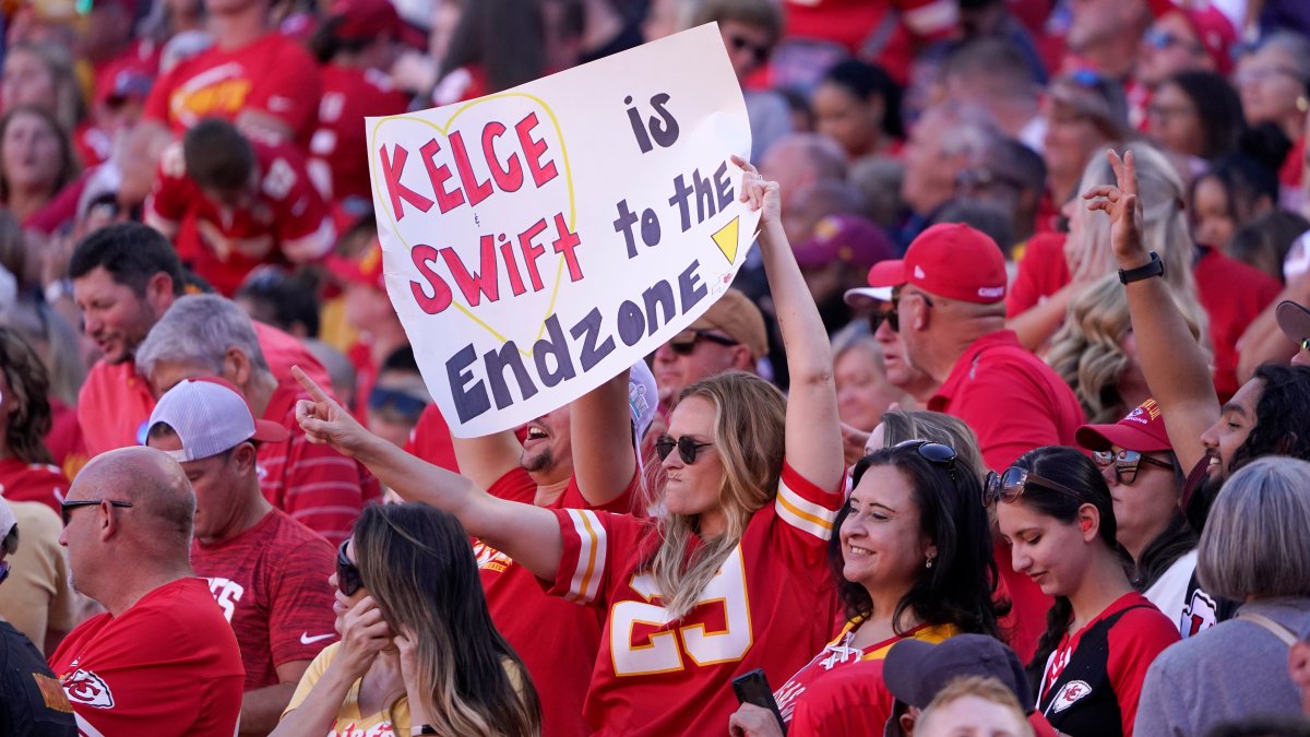 Can a spotlight on Taylor Swift and Travis Kelce support the NFL draw a lot more Gen Z and woman lovers?