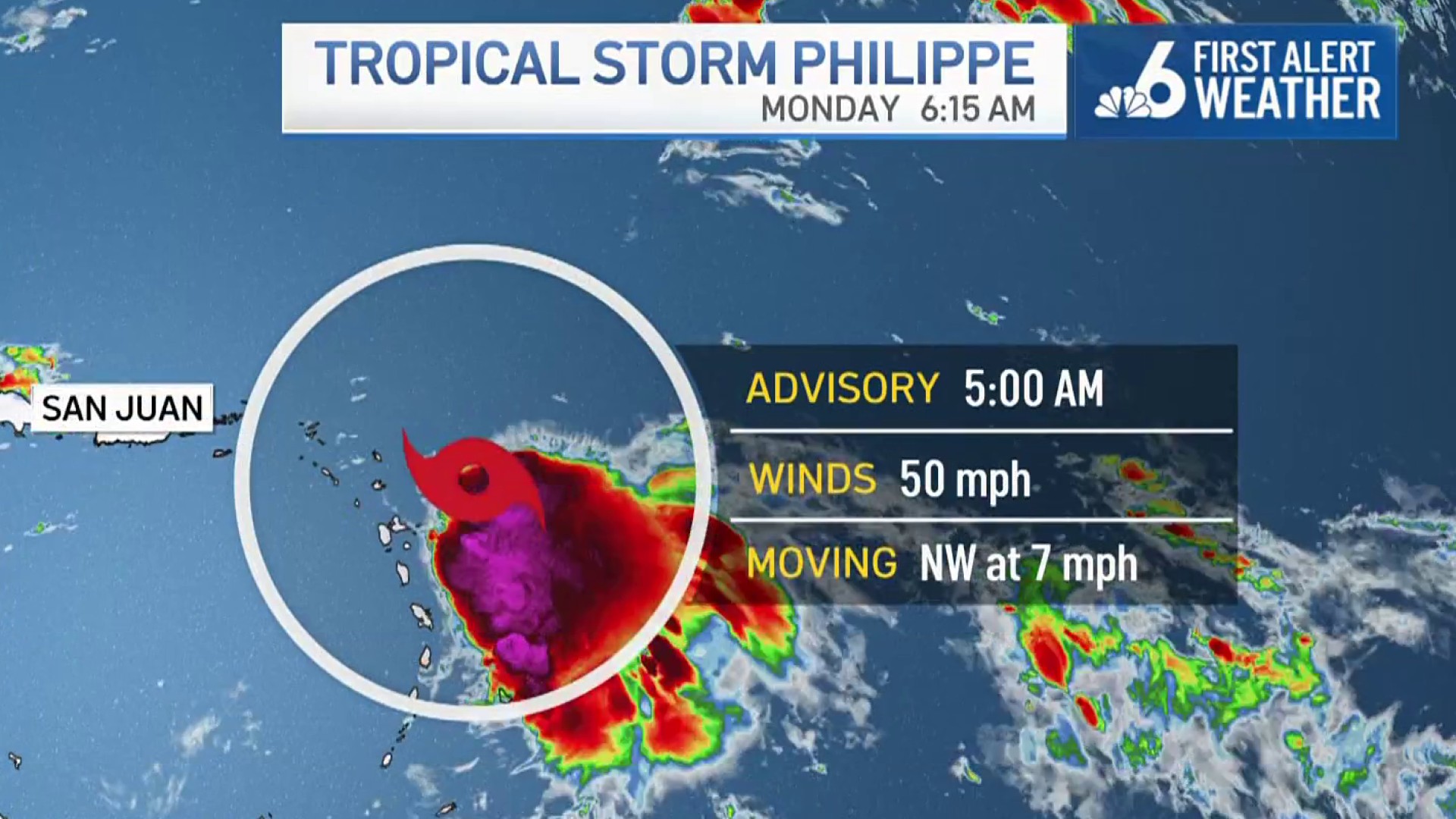 Tropical Storm Philippe Threatens Flash Floods In Leeward Islands ...