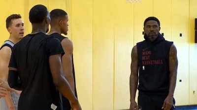 “We keep him young”: Bam Adebayo excited to have Udonis Haslem at practice with the Miami Heat
