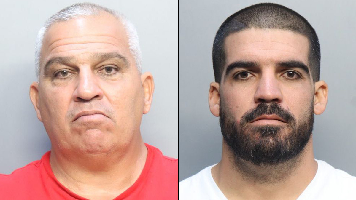 Father and son arrested in truck robbery carrying $400,000 worth of merchandise in Medley – NBC 6 South Florida