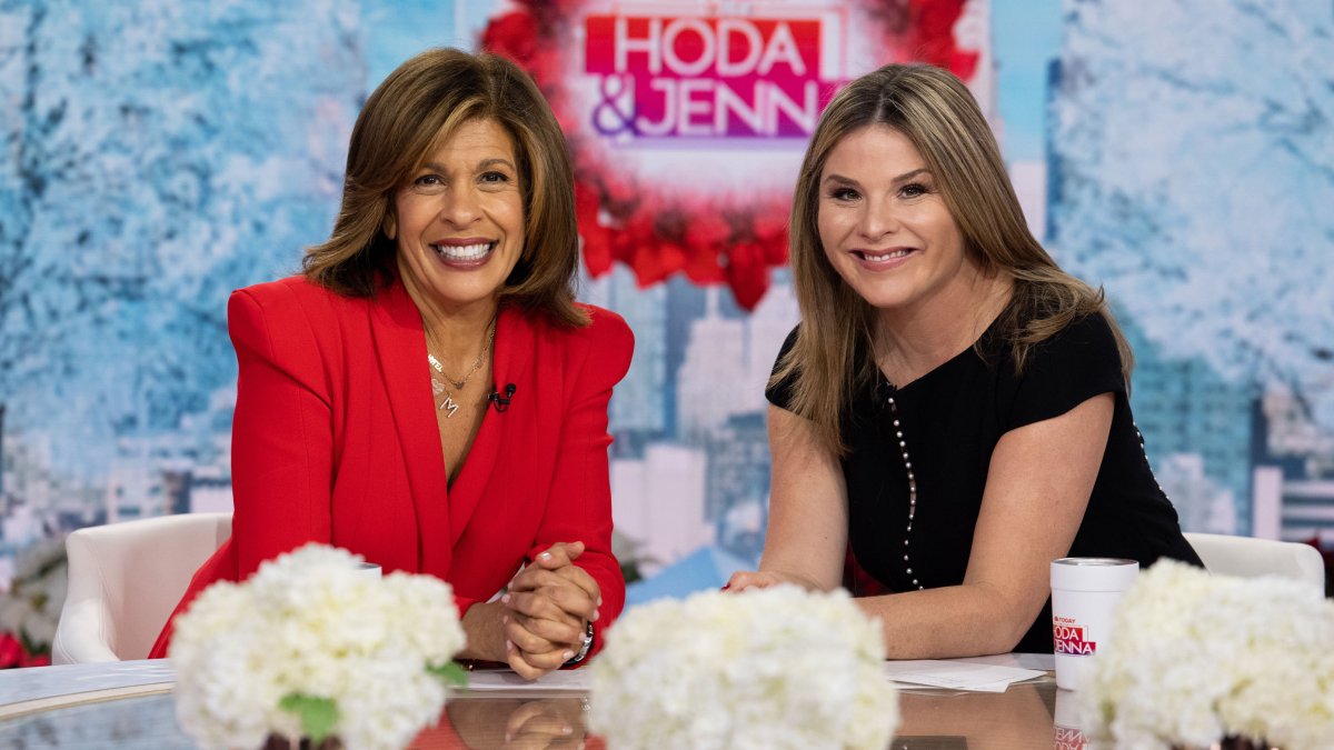 Hoda and Jenna are releasing a Christmas track! Get a peek at the album artwork