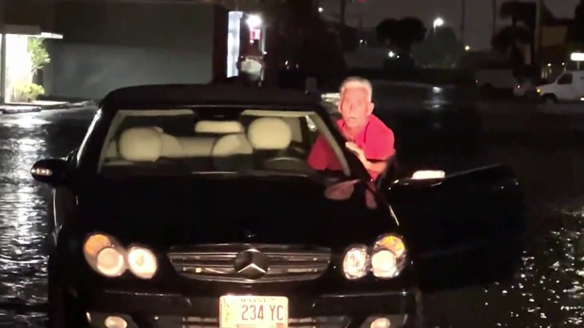 Drivers stranded in cars after heavy rain floods parts of Broward – NBC ...