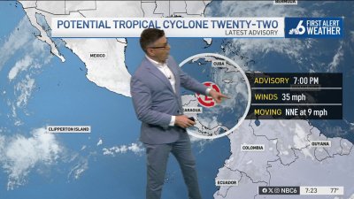 Watches issued as disturbance in Caribbean could become tropical storm
