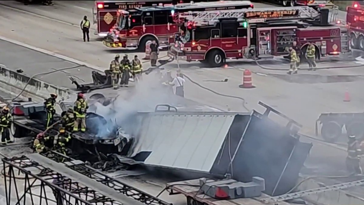 Major multi-vehicle crash shuts down I-95 lanes in Broward County – NBC ...