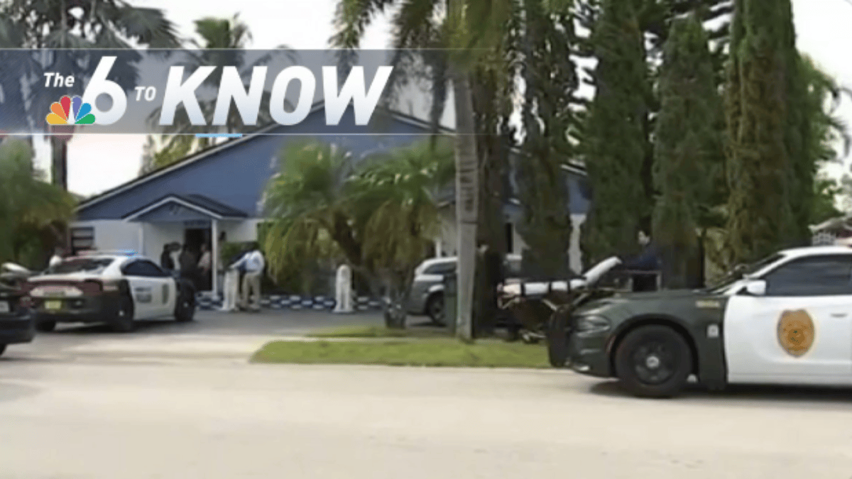 6 to know – Top stories of the day – NBC 6 South Florida